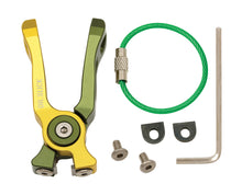 Load image into Gallery viewer, Dr. Slick Cyclone Nipper NATC Gold and Green Aluminum Frame