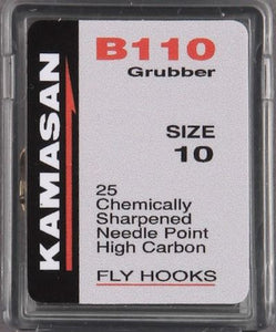 Kamasan B110 Trout Fly Tying Hooks