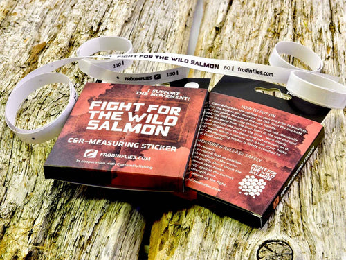 ‘Wild Salmon’ C&R Measuring Sticker