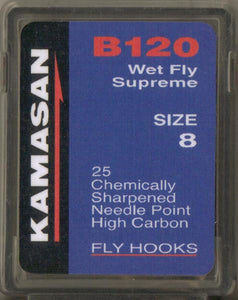 Kamasan B120 Trout Fly Tying Hooks