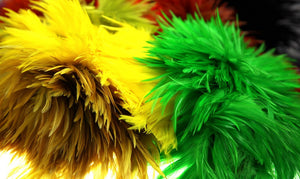 FF Rooster Saddle Feather